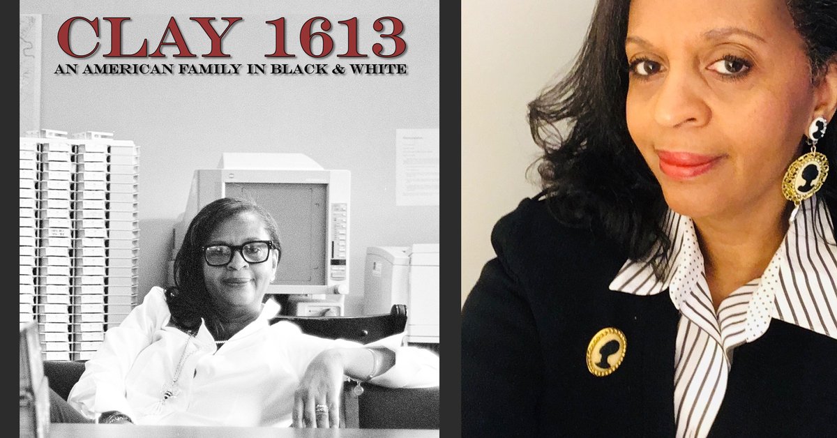 LibraryofVA's tweet photo. Thurs May 18 at 6pm enjoy a #film screening at LVA! "Clay 1613: An American Family in Black and White" The film explores historical &amp; genealogical research &amp; storytelling. Free but registration required at https://t.co/chJus1ncYl #familyhistory #rvadowntown #blackhistory https://t.co/4IGhz5RnPg