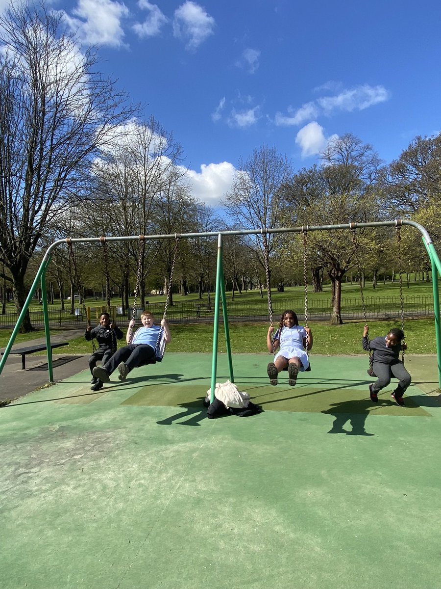 P5 had a great time in Victoria Park last week. On our walk there we identified different modes of transport and discussed the impact transport has on our planet. We also had a quick play in the park before we went back to school! #outdoorlearning #LaudatoSi @stpaulwhiteinch