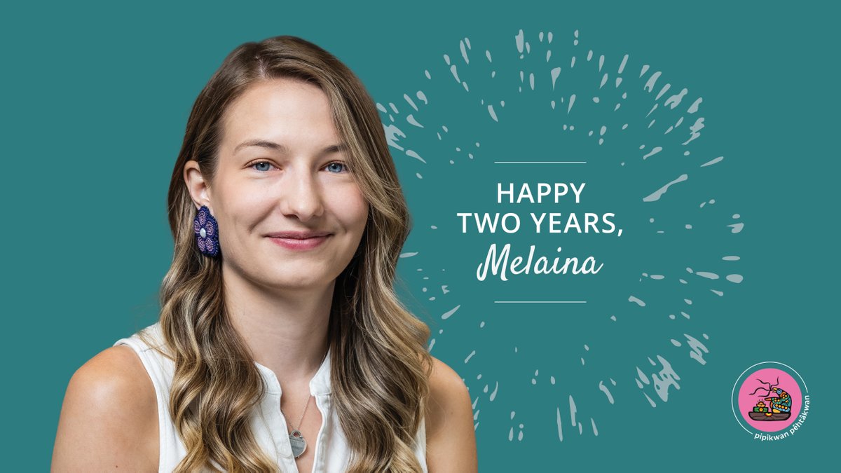 pipikwanpcomms's tweet image. We have another anniversary! Our incredibly creative Graphic Designer, Melaina Goos, is celebrating her two-year work anniversary!🎈

Here’s to another year of creativity &amp;amp; growth together.  

#workanniversary #teamwork #pipikwanpehtakwan