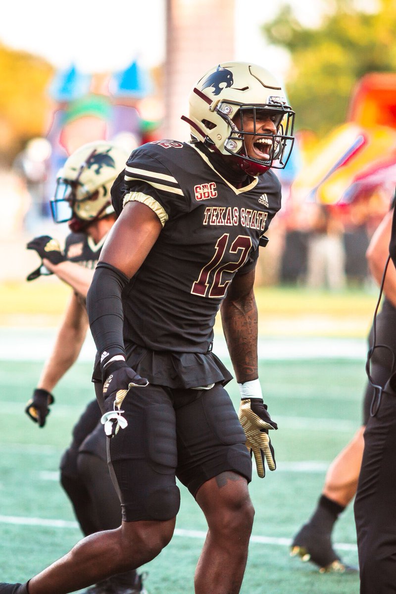<a href="/26Int_Hit/">Dexter McCoil Sr</a> I want to say thank you to <a href="/TxStateBobcats/">Texas State Bobcats</a> <a href="/TXSTATEFOOTBALL/">Texas State Football</a> for my 2nd D1 offer to Texas state… #thanks for tha love..!!!‼️💨🔥@Coach_Oliphant