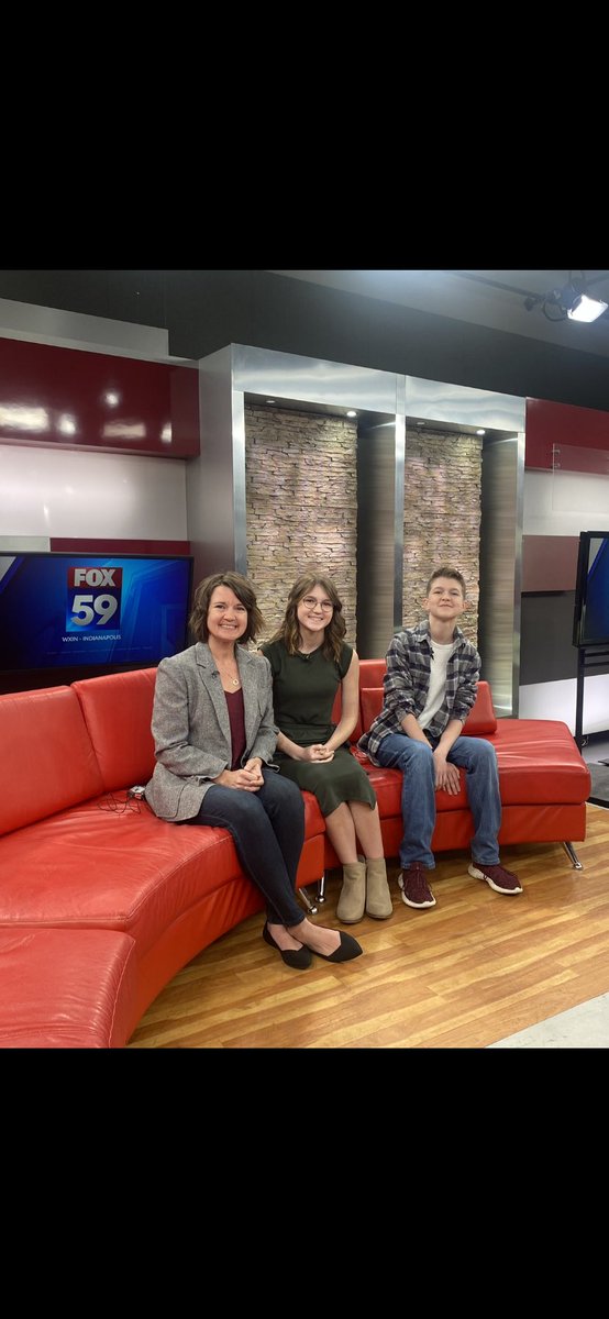⁦Thank you ⁦@angelaganote⁩ ⁦@FOX59⁩ for having the Swearingen family in studio today to talk about the Threads Unseen podcast, to share their story of hope and resilience. Thisisbloombase.com/threadsunseen #mentalhealth #traumaawareness