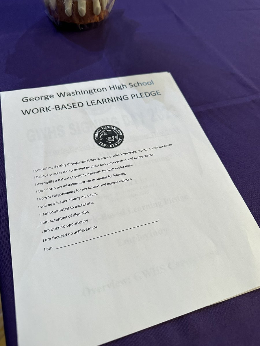 msallenips's tweet photo. Thank you @IPSFund for their commitment to our scholars. Today we held our 2023 WBL Signing Day for our scholars involved in immersive WBL opportunities. Thank you to our partners @IPSSchools @EmployIndy @Patachou501c3 @nextech @Teen_Works. 💵 #ItsPayDay #NothingBundtAchievement https://t.co/iTFLo7ujXh