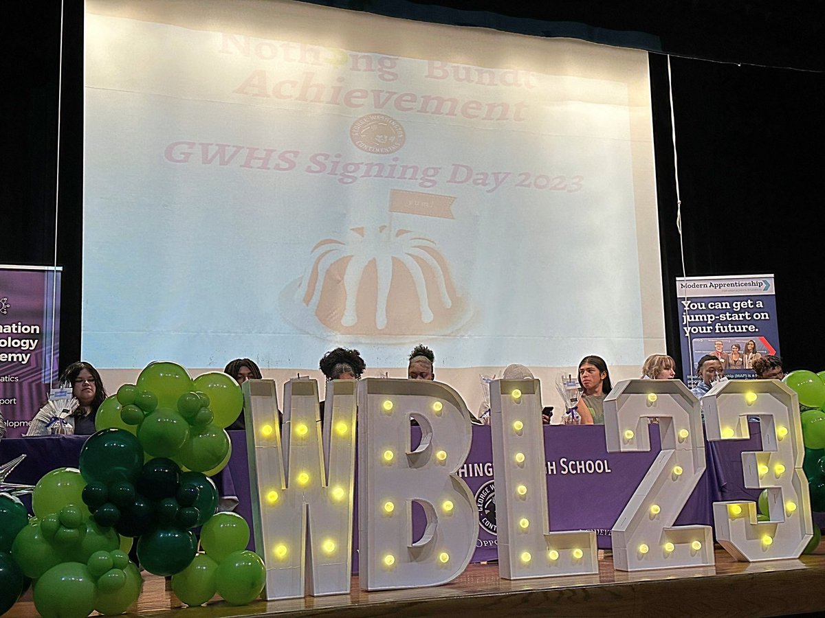 msallenips's tweet photo. Thank you @IPSFund for their commitment to our scholars. Today we held our 2023 WBL Signing Day for our scholars involved in immersive WBL opportunities. Thank you to our partners @IPSSchools @EmployIndy @Patachou501c3 @nextech @Teen_Works. 💵 #ItsPayDay #NothingBundtAchievement https://t.co/iTFLo7ujXh