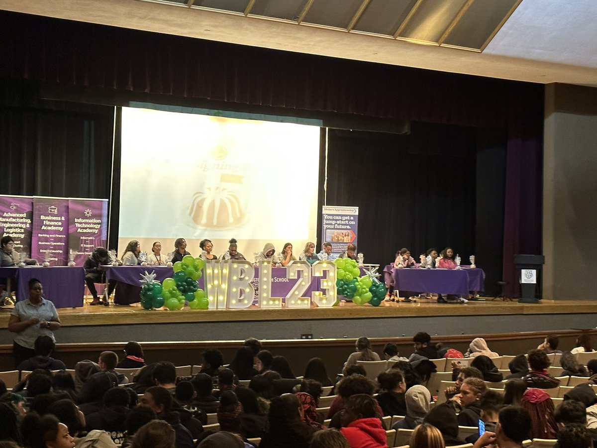 msallenips's tweet photo. Thank you @IPSFund for their commitment to our scholars. Today we held our 2023 WBL Signing Day for our scholars involved in immersive WBL opportunities. Thank you to our partners @IPSSchools @EmployIndy @Patachou501c3 @nextech @Teen_Works. 💵 #ItsPayDay #NothingBundtAchievement https://t.co/iTFLo7ujXh