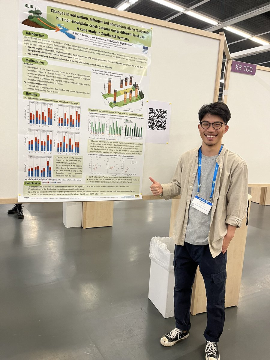 It’s my first time to present a poster in a conference #EGU23. A completely new experience for me and I am very grateful for the feedback on my work. It’s also a great opportunity for me to meet other scientists! Am finalizing my manuscript!🔜📝