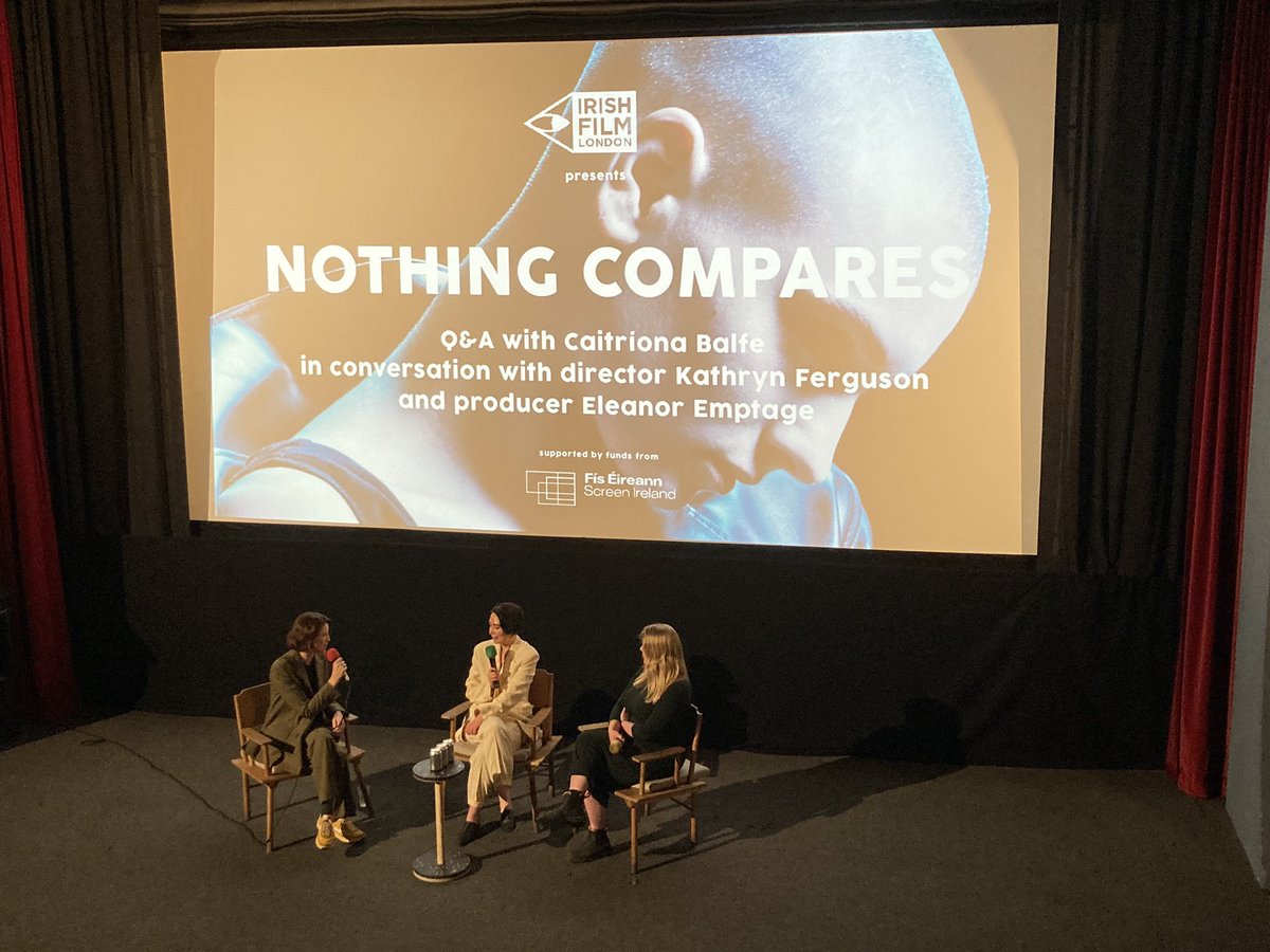 Thank you @irishfilmlondon for another amazing screening. Nothing Compares <a href="/riocinema/">Rio Cinema</a>