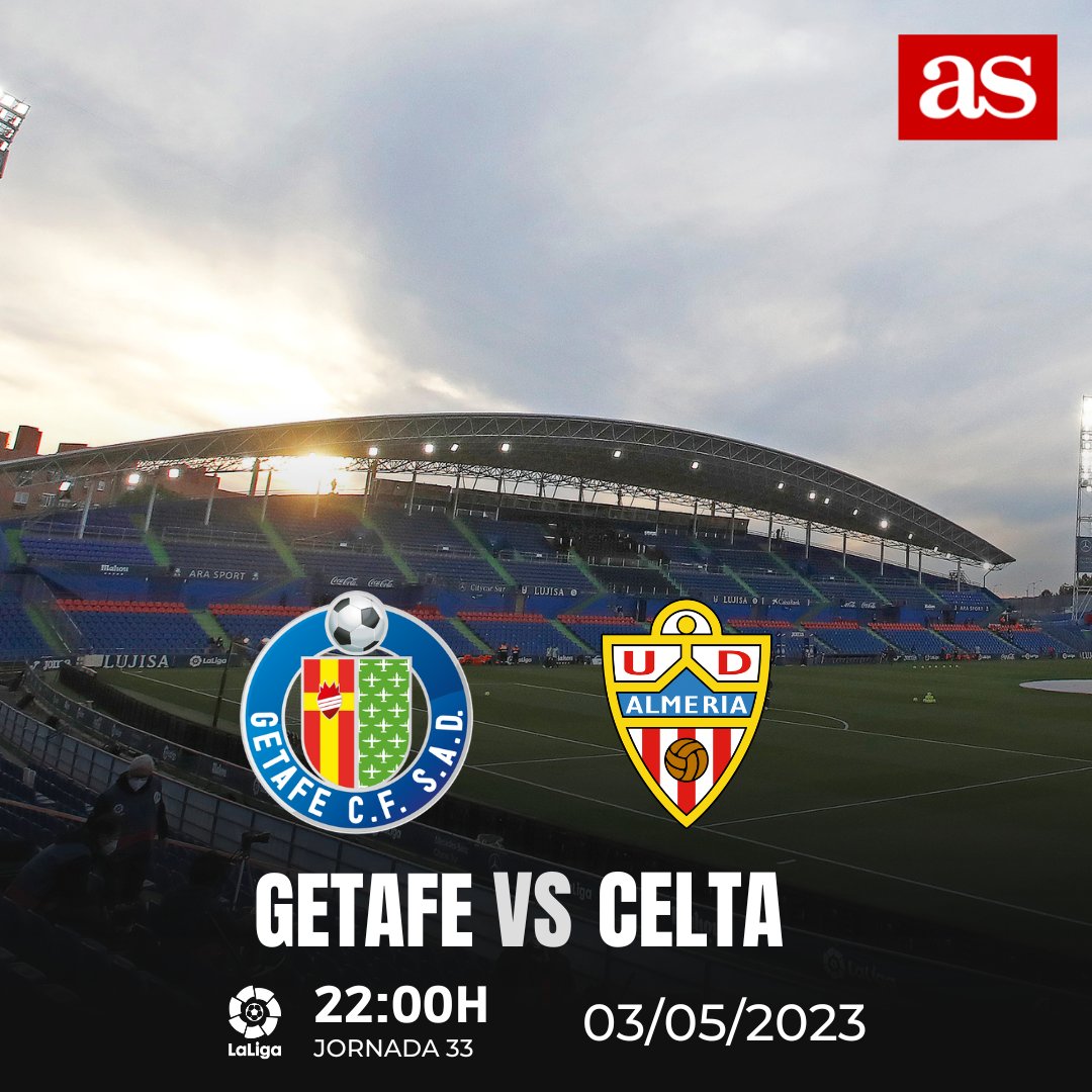 diarioas's tweet photo. ⚔️ #GET 🆚 #CEL (22:00h)
⚽ ¡Duelo agónico en el sur de Madrid! Los azulones necesitan salir del pozo y los gallegos aspiran a terminar de consolidar su salvación
🏆 #LaLiga #Jornada33 #GetafeCelta 

📡 En directo: https://t.co/wwjIw6xYK8 https://t.co/CmLa5rdbXt