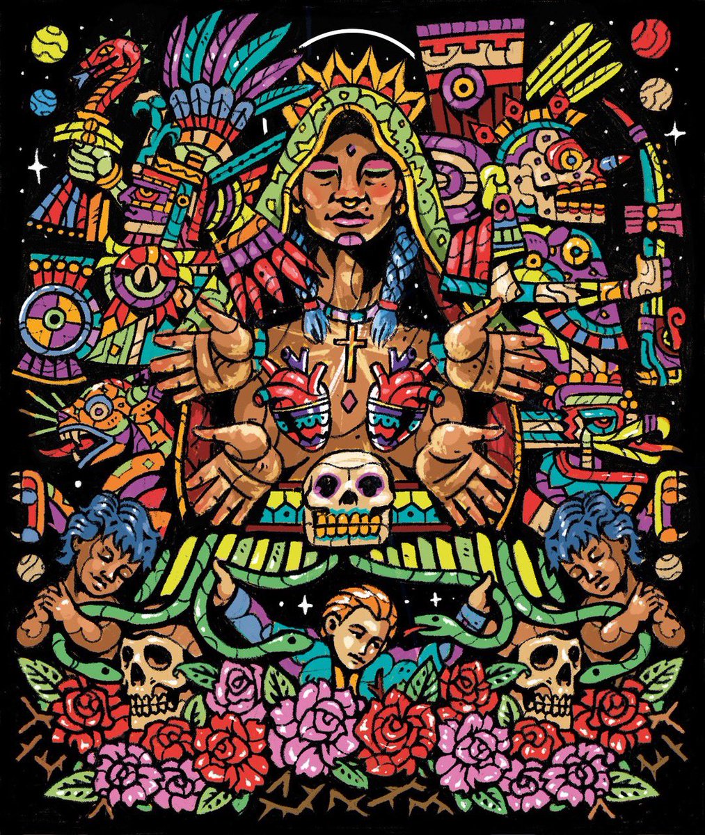 NeoMexicanismos's tweet photo. Madre de los Dioses ✨ Arte de: https://t.co/ew9Ke2IYLY

#neomexicanismos https://t.co/gTuWCaIROB