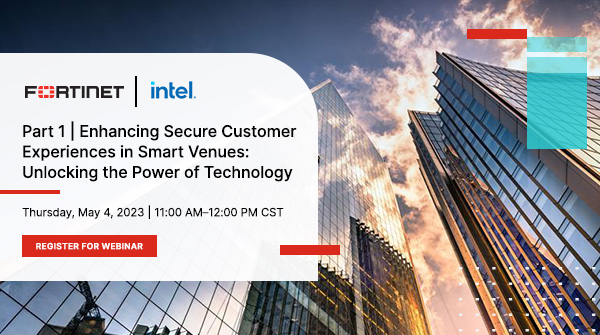tanc25's tweet photo. It isn't too late!   Register to join us on May 4 to learn from @Fortinet and @intel about the latest trends, technologies, and best practices in creating secure customer experiences in smart venues: https://t.co/DaAkELA0uJ #OTSecurity #RetailSecurity https://t.co/XIgtwfY97z