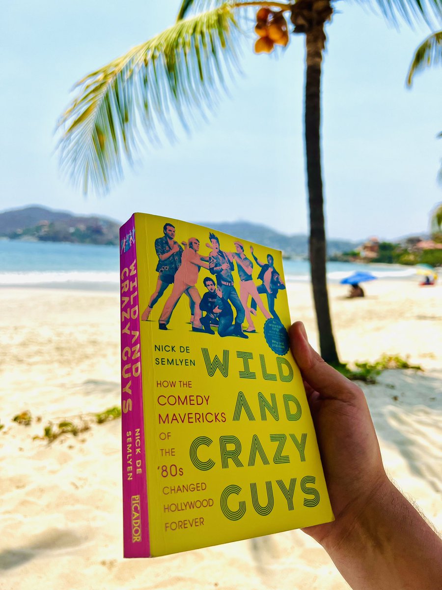 milesCpaterson's tweet photo. Finally devoured @NickdeSemlyen’s amazing and well researched chronicle of 80’s comedians’ rise to Hollywood stardom (aptly, here on the very Mexican beach Red &amp; Andy reunite on at the end of Shawshank). Very much looking forward to the follow up: ‘The Last Action Heroes’… https://t.co/7nnUCuTm2t