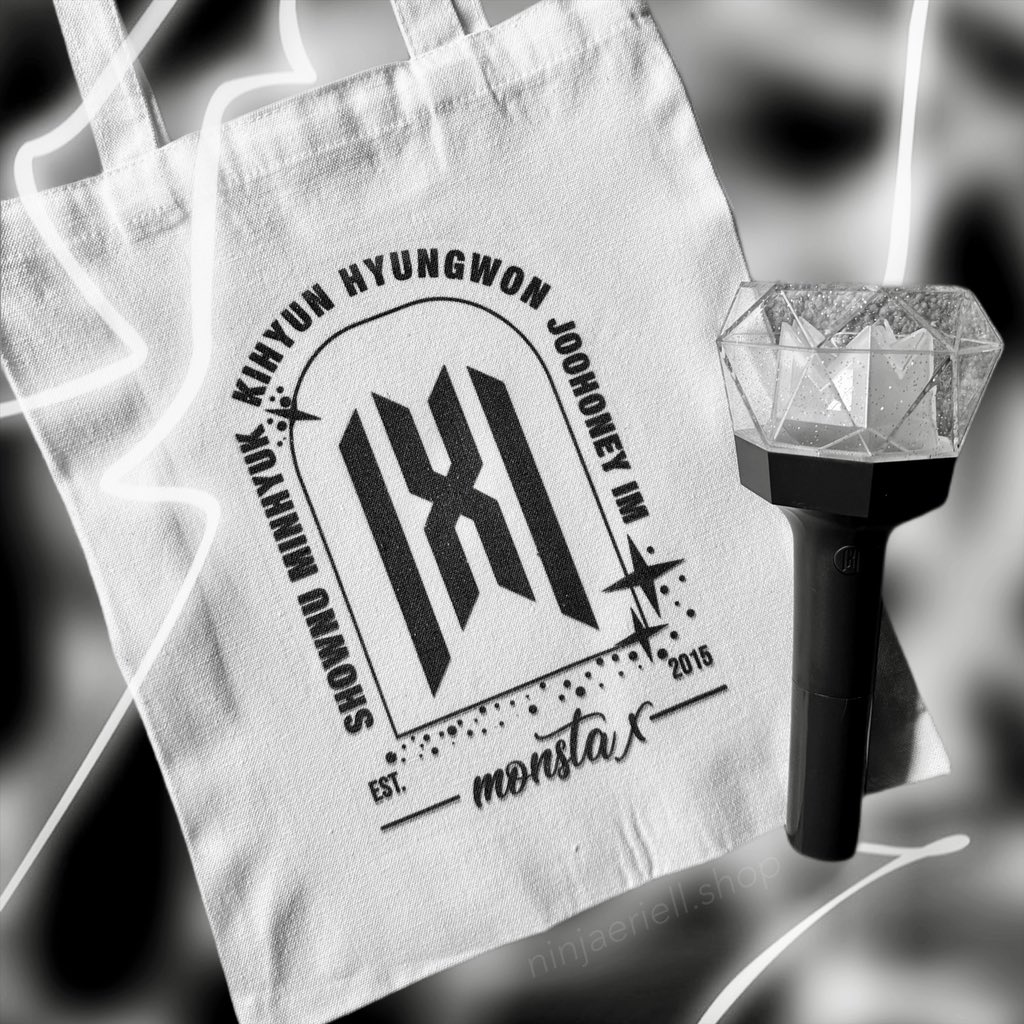 ninjaeriellshop's tweet photo. Monsta X tote bag ✨
- canvas
- 13“x 14“
Will have these totes at #Monteen this Saturday!
#monstax #monbebe https://t.co/y13345Kb0i
