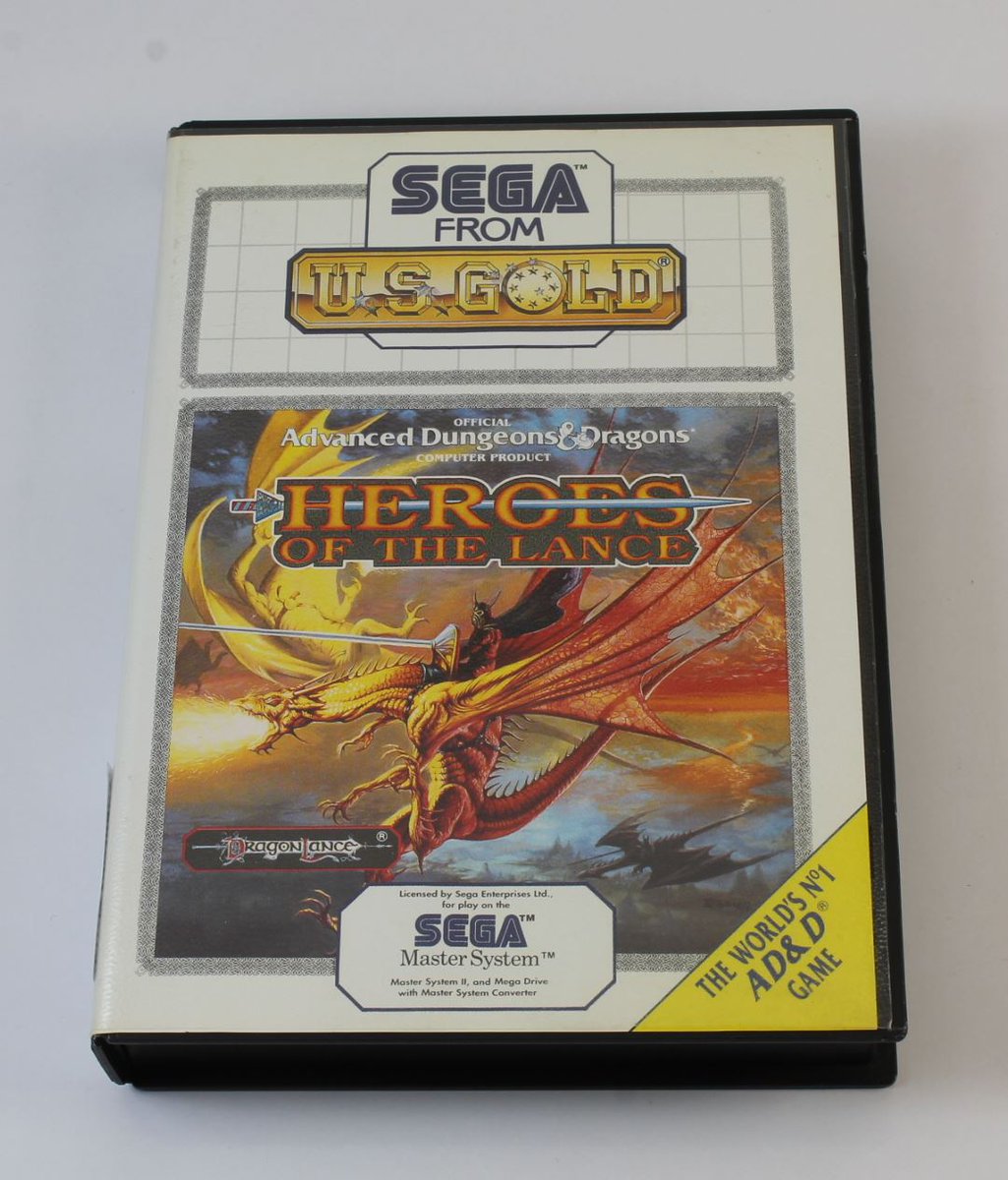 retro_games_uk's tweet image. Back in Stock - #MasterSystemGame #HeroesOfTheLance (4 photos) retro-games.co.uk/MasterSystem/H…