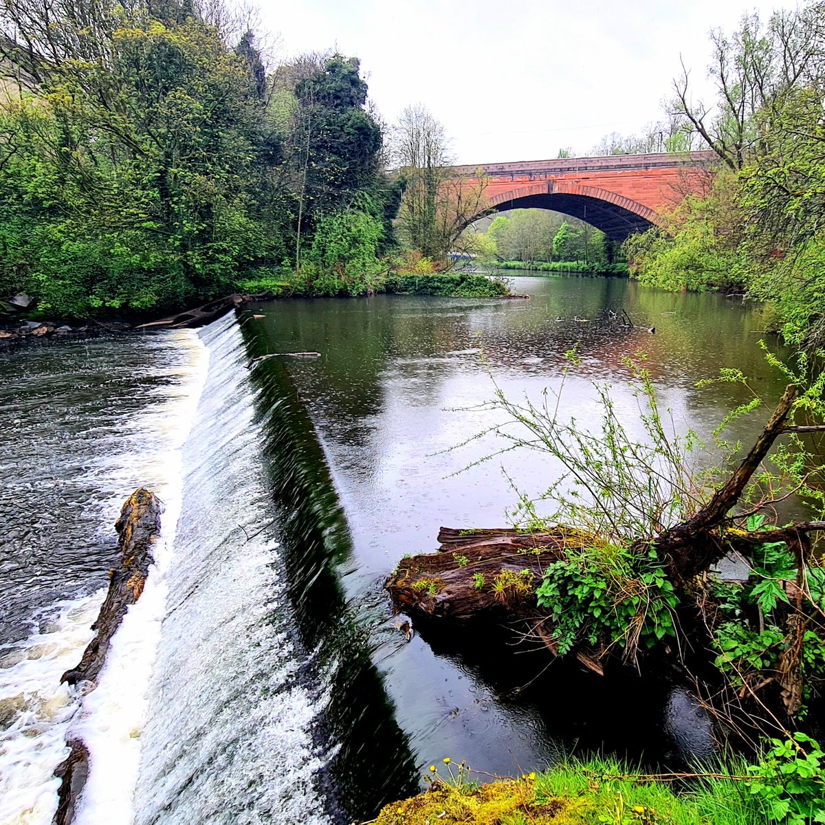 The weir for the North Woodside Flint Mill on the River Kelvin in Glasgow.

#glasgow #riverkelvin #flintmill #waterpower #glasgowhistory #industrialhistory #kelvinwalkway