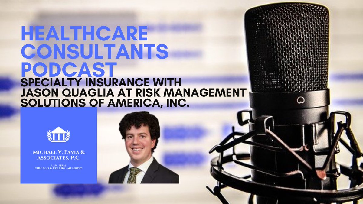 MichaelVFavia's tweet photo. Jason Quaglia, Healthcare Professionals &amp; Specialty Insurance: https://t.co/uZMIM3F2ZJ 
 Major Liability Issues and #CyberLiability, #ActiveShooters, #MedicalBilling Errors, and High-Risk Medical Practice #JasonQuaglia #RiskManagementSolutions #HealthcareConsultantsPodcast https://t.co/RIs5tDdpxT