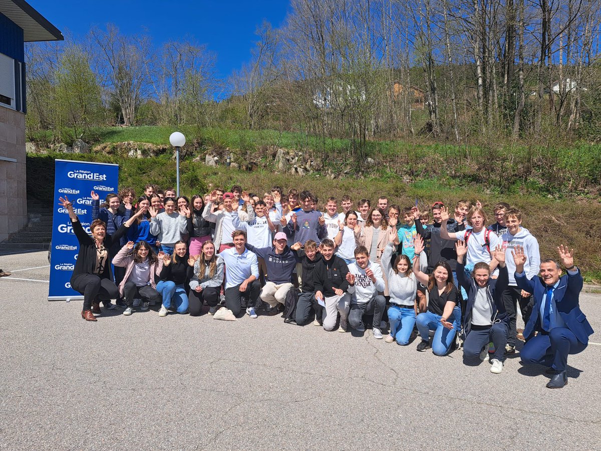 Grand merci <a href="/fabien_claude1/">Fabien Claude</a> champion du monde de biathlon pour sa visite au lycée <a href="/GriselleHaie/">Cité Scolaire La Haie Griselle</a> 
Coaching avec les élèves du CIE en présence des élues régionales <a href="/SylvieDalguerre/">Sylvie Dalguerre</a> et <a href="/ManonDeliot/">Manon Deliot</a>   <a href="/regiongrandest/">Région Grand Est</a> 
<a href="/acnancymetz/">Académie de Nancy-Metz</a>  
Bravo champion  et futurs champions !