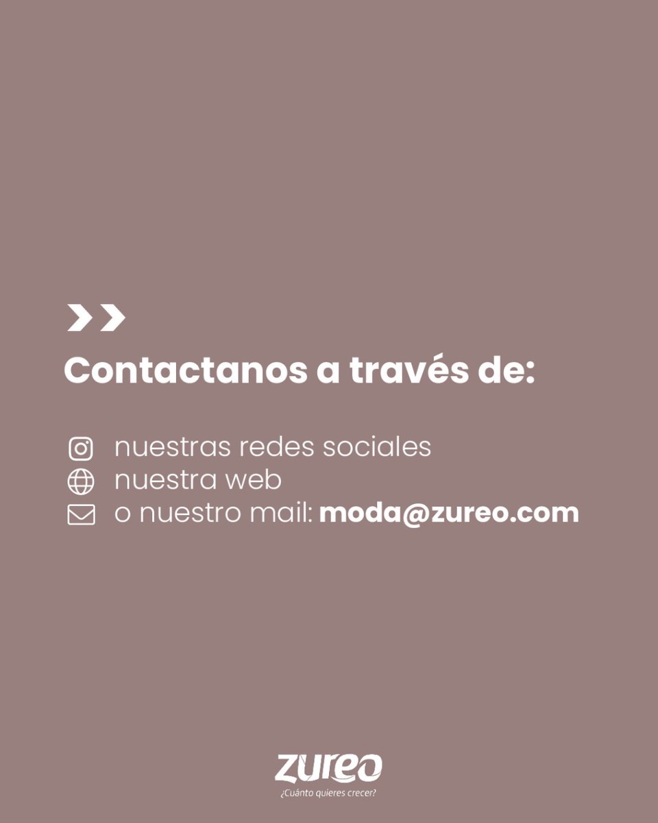 ZureoModa's tweet image. ¿Tienes un negocio de moda y estás luchando por mantener todos tus datos en orden? Si es así, debes hacer click aquí 👉 es.zureo.com/pages/erp-tpv

#tiendaonline #ecommerce #zureomoda #modaespañola #erp #modamujer #negociodemoda #sistemadegestion #marketingdigital