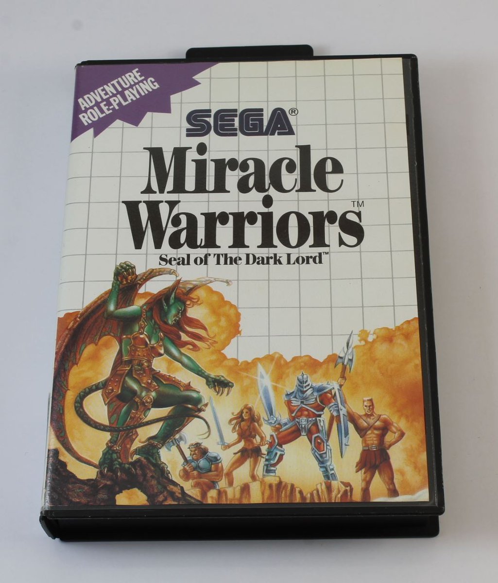 chilloutgames's tweet image. Back in Stock - #MasterSystemGame #MiracleWarriorsSealOfTheDarkLord (5 photos) chilloutgames.co.uk/MasterSystem/M…
