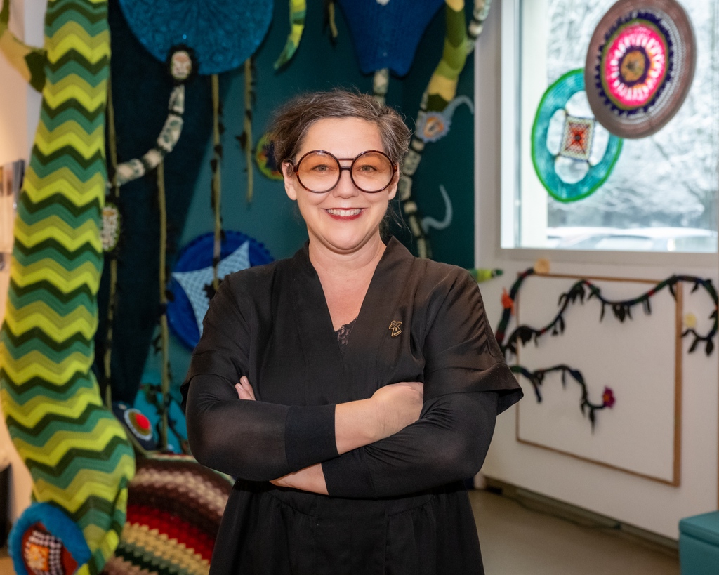 #LearningCenterLookBack

Two of the most fun Learning Center installations were when artists Tijay Mohammed (2020) <a href="/artoftijay/">artoftijay</a> and Jeila Guermanian (2022) <a href="/jeila/">Sheila</a>.art literally took over the room with their colorful and brilliant artwork. Did you get to see these exhibitions?