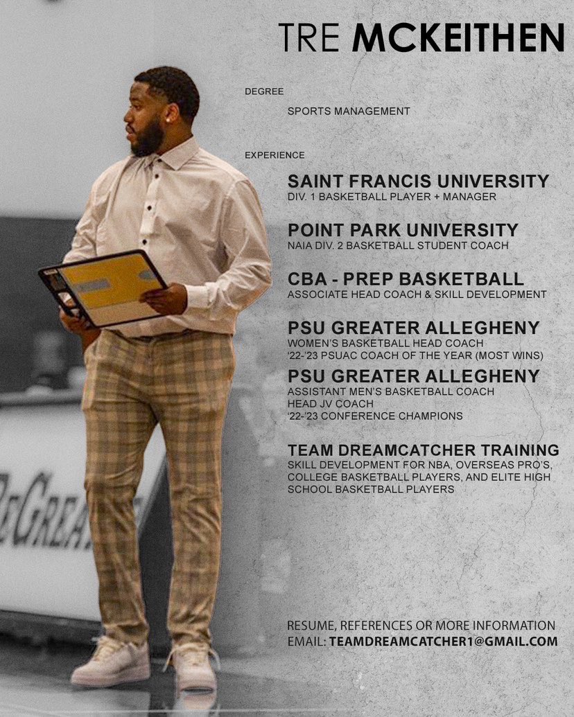 Coach Tre Mckeithen tweet media