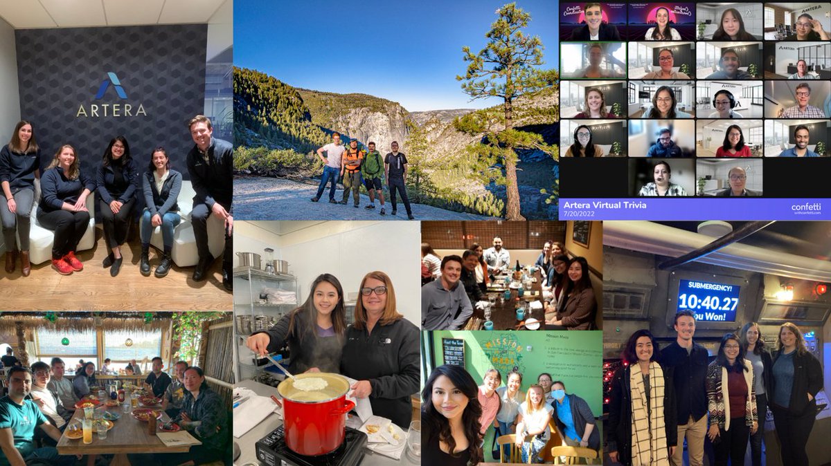 May is Global #EmployeeHealthAndFitnessMonth.

#ArteraAI is a remote-first, work from anywhere organization that allows our team to maintain an active personal life while making an impact in the world professionally.

➡️ Discover roles and what #LifeAtArtera is all about: