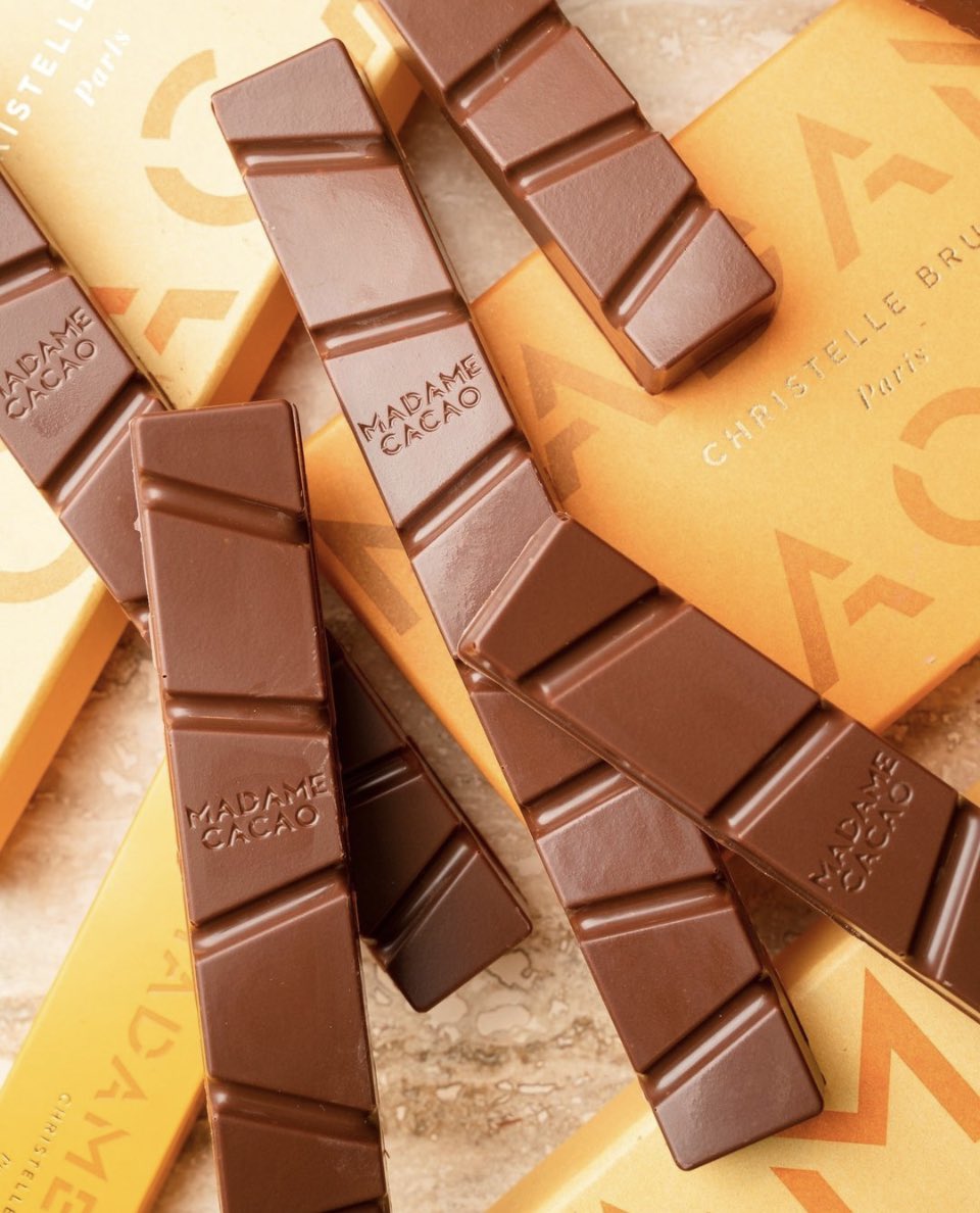 ChristelleBrua's tweet photo. Les barres chocolatées amandes et pépites de caramel de MADAME CACAO 🤤 https://t.co/YKTKxd3UCi