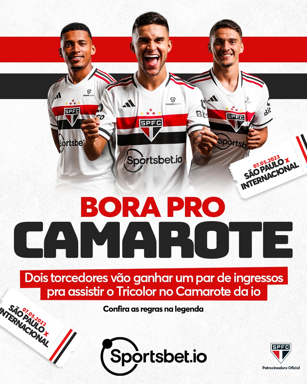 CAMAROTE ONE - SPFC x BOTAFOGO é na Total Acesso.