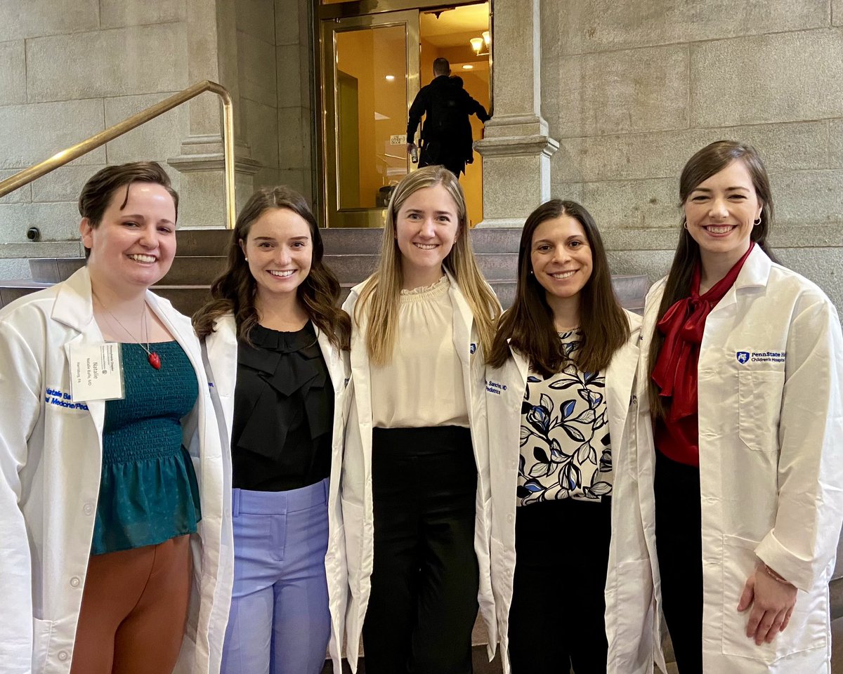 Aaron R. Shedlock (@aaronshedlockmd) on Twitter photo So proud of the #WeArePSUPeds residents who went to the state capital of Harrisburg yesterday to advocate for critical juvenile justice reform legislation on PA AAP State Advocacy Day 2023! <a href="/pa_aap/">PA Chapter, American Acad Peds</a> <a href="/PennStateGME/">PennStateGME</a> @PennSt_MedPeds <a href="/FuturePedsRes/">FuturePedsRes</a> <a href="/PennStHershey/">Penn State Health</a> So proud of the #WeArePSUPeds residents who went to the state capital of Harrisburg yesterday to advocate for critical juvenile justice reform legislation on PA AAP State Advocacy Day 2023! <a href="/pa_aap/">PA Chapter, American Acad Peds</a> <a href="/PennStateGME/">PennStateGME</a> @PennSt_MedPeds <a href="/FuturePedsRes/">FuturePedsRes</a> <a href="/PennStHershey/">Penn State Health</a>