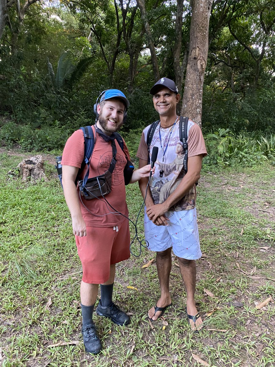 ObjectObscura's tweet photo. Here is Flaviomiro Mendonça from EP 20 on our tour of Sítio do Físico! He gave us a tour of of the 19th century ruins with on June 13, 2022.  Listen to the episode on Apple Podcasts, Spotify and our website https://t.co/3v96ziytMr https://t.co/j0OlwqY2hD