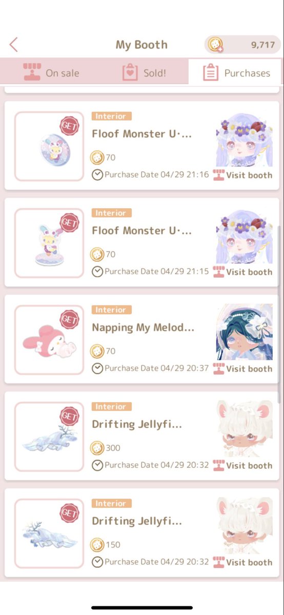 GAL_hsd's tweet photo. smile market purchases + the mousey eyes in the last hour for a decent price 😋💗 https://t.co/KwqrMrONm6