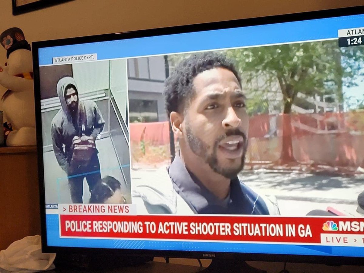 When they interview a man that looks like who they're looking for...
#Doppleganger 
#activeshooter