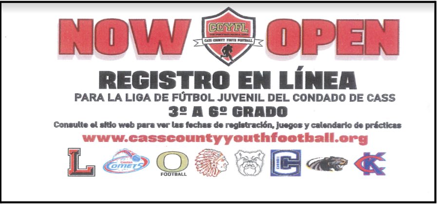 FootballBerries's tweet photo. Registration is now open for the Cass County Youth Football League!!! Registration link: https://t.co/nutl69Tk2Q https://t.co/1nUC8glr5m