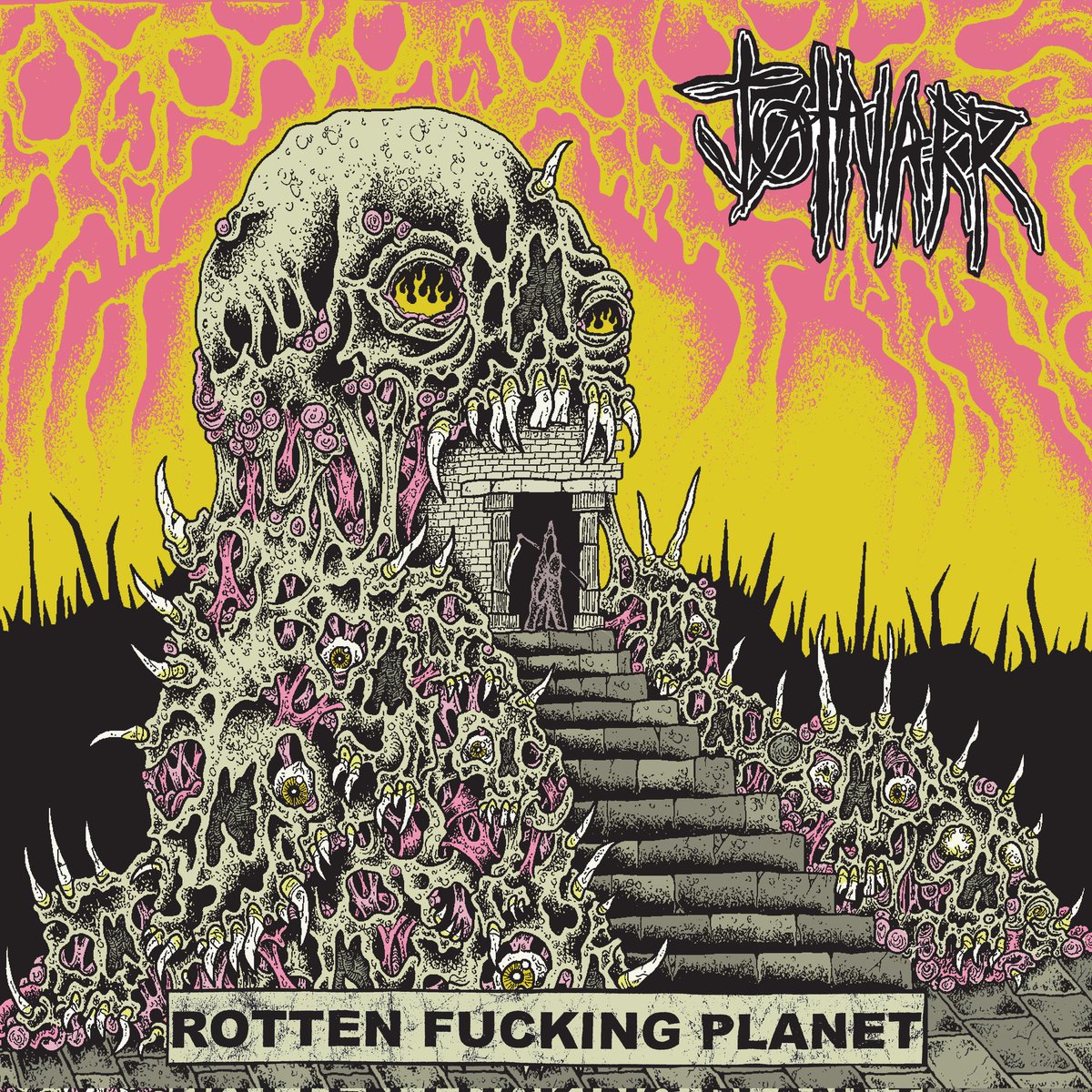 Bleeeuuuughh!! Sick artwork by the incredible Wes Brown.

ROTTEN FUCKING PLANET.