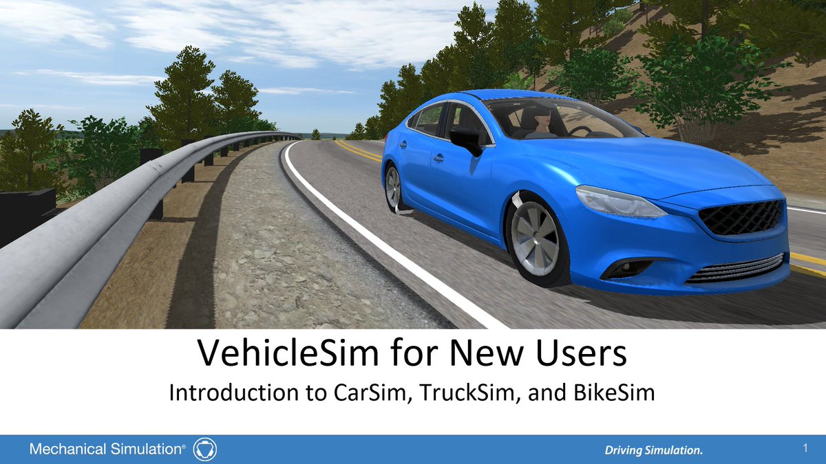 Mechanical Simulation Corporation (@MechSim) / Posts / X