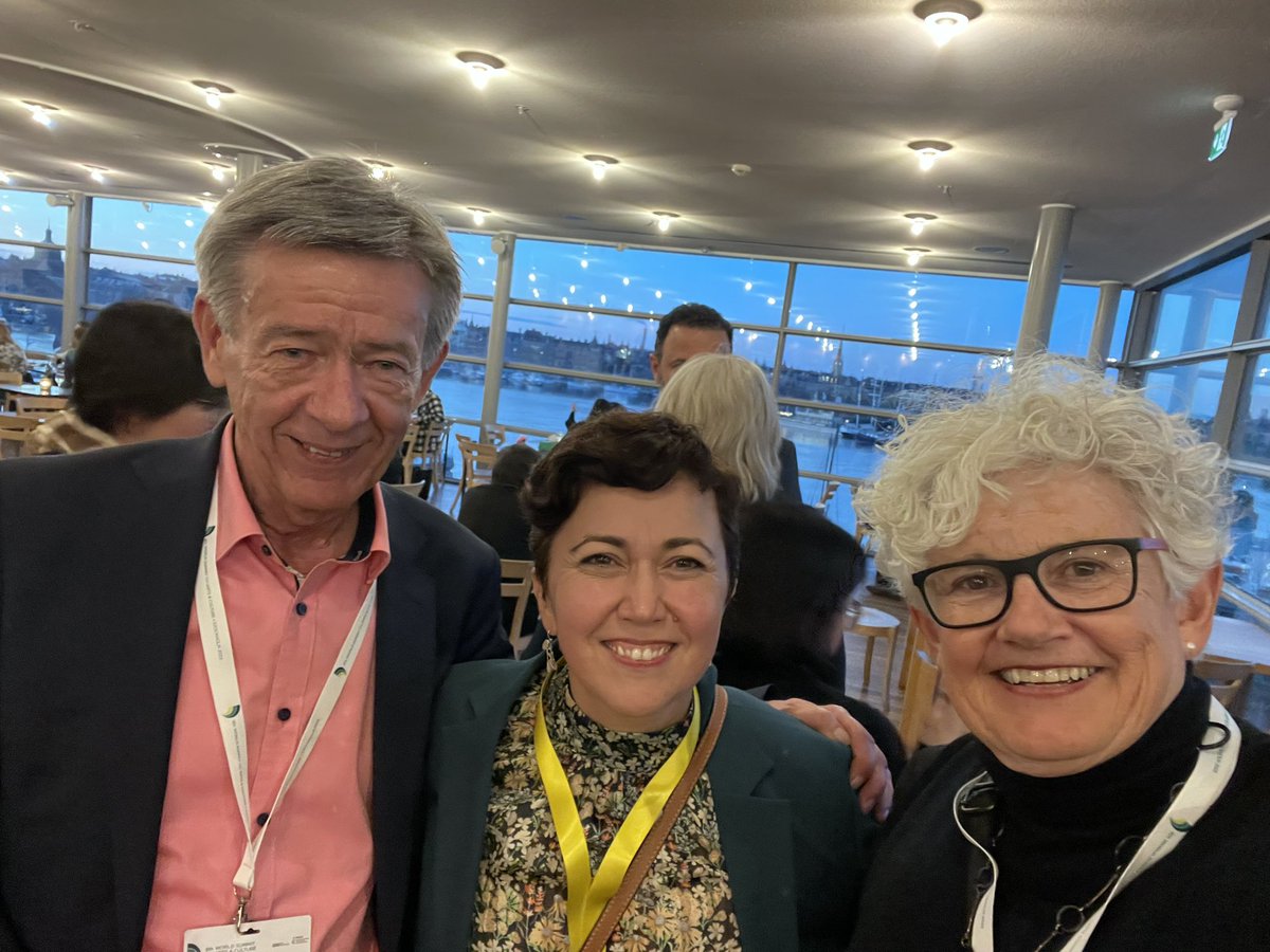 Congratulations <a href="/ifacca/">IFACCA</a> <a href="/mmorenomujica/">Magdalena Moreno Mujica</a> and Swedish Arts Council for the excellent #artsummitsweden now on in #Stockholm, here with a founding board member Risto Ruohonen.