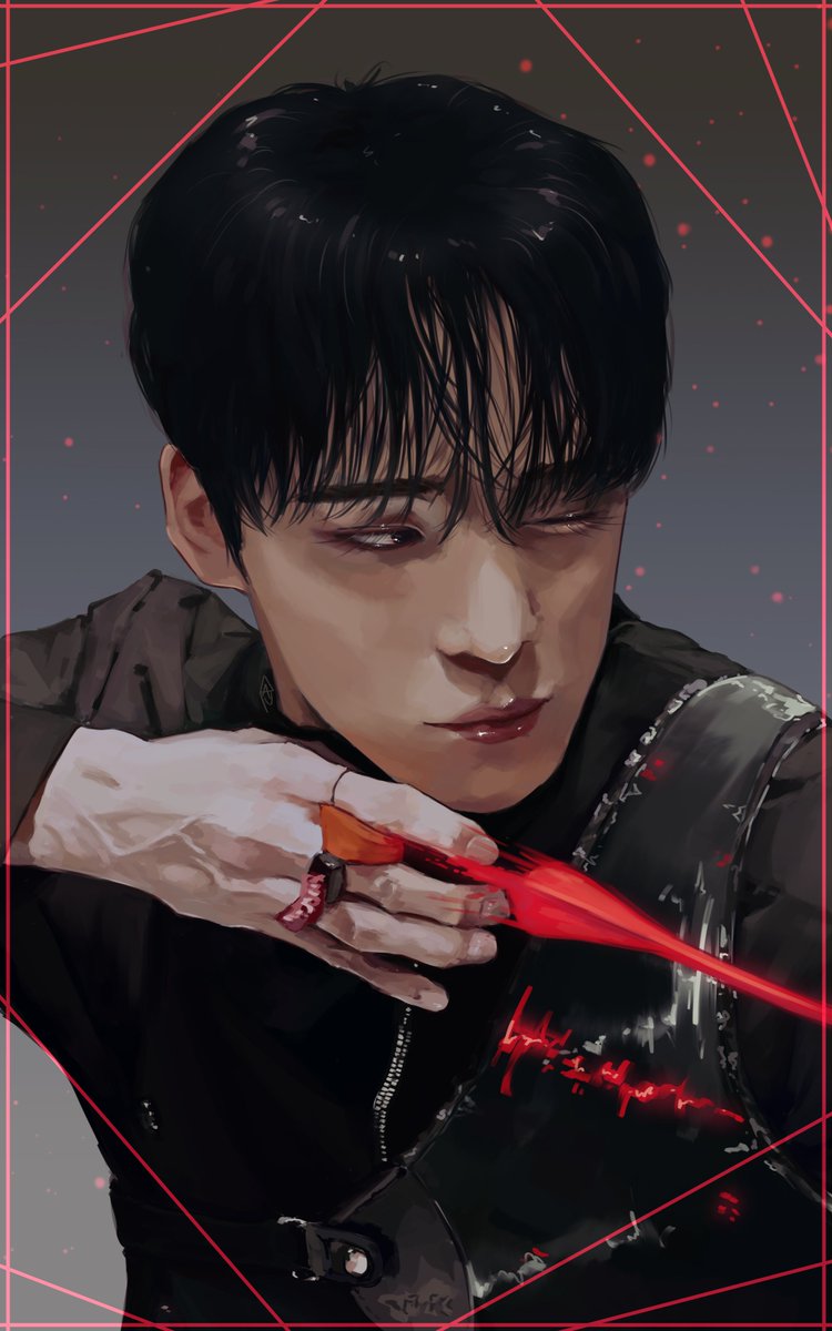 「cupid  #ATEEZ #YUNHO」|💖Sleepi LizZᶻ STORE LIVEのイラスト