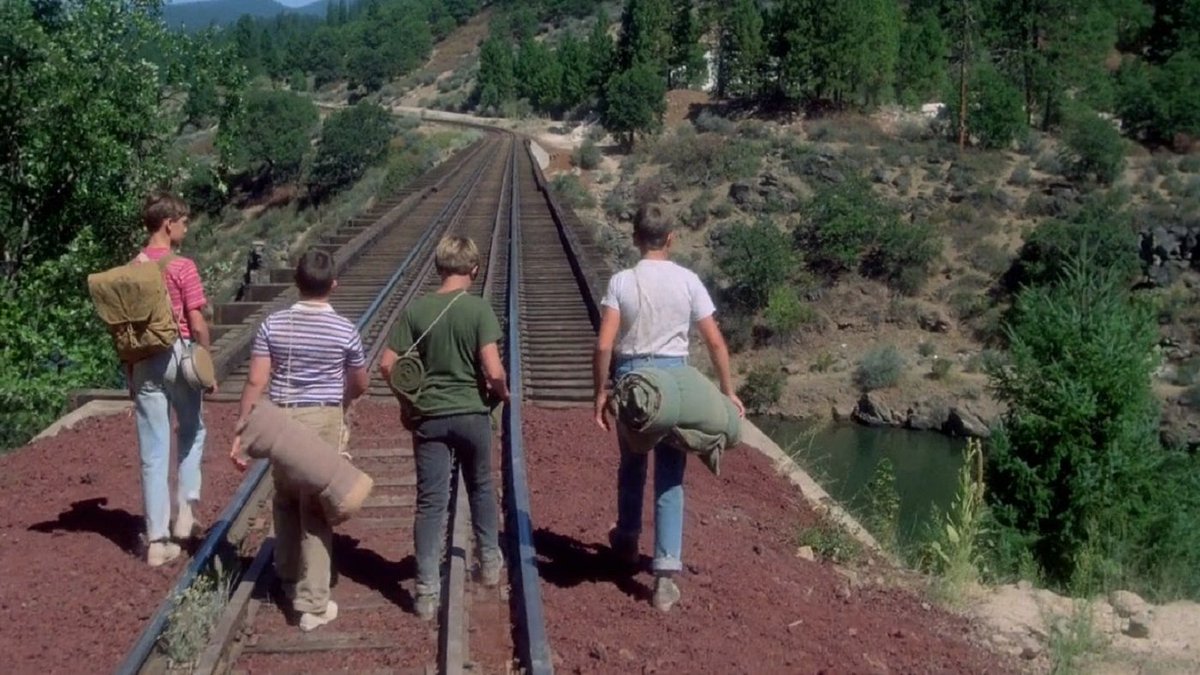 #Bales2023FilmChallenge
May 27 - A bridge in a movie

Stand By Me (1986) #BookAdaptation #StephenKing #80sMovies
