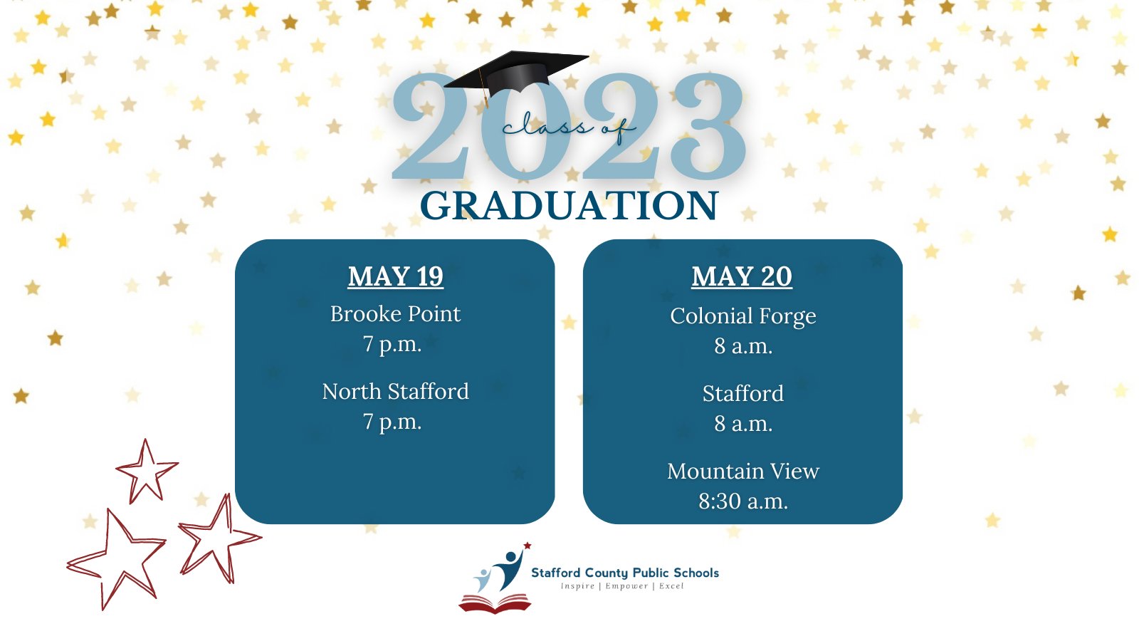 Stafford Schools on Twitter "Stafford County Public Schools
