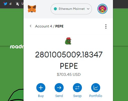 🎉I JUST GOT 703.45$ REWARD FROM PEPE!

🐸Get ready to get FREE $PEPE tokens! 🐸

Check if you are eligible to claim:
🔗claimpepes.org

#BOB $BOB #PEPE #ERC20 $REKT $APED #Doge #AiDoge #memecoins $SUI $MONG #PepeCoin #Airdrop #FLOKI #Wojak $COIN #memecoin $MONG #crypto