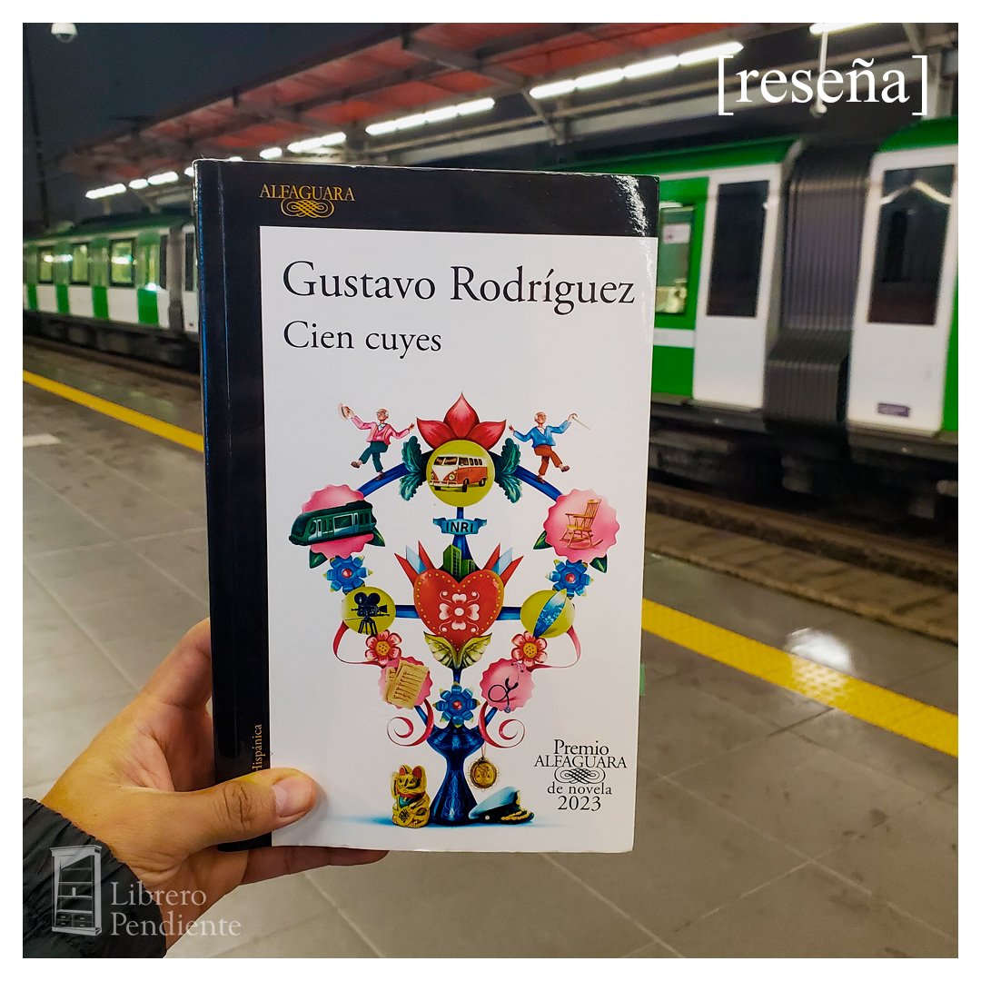 LibreroPendient's tweet photo. Compartimos nuestra reseña del Premio Alfaguara 2023, "Cien cuyes" de @GustavoEscribe. Quien ha logrado brindar una historia con certeras dosis de humor, pero tambien momentos donde se debe aguantar el llanto.

¿Ya lo leyeron?

Reseña:
https://t.co/9O5PVFtvlJ https://t.co/wK9grqRnv3