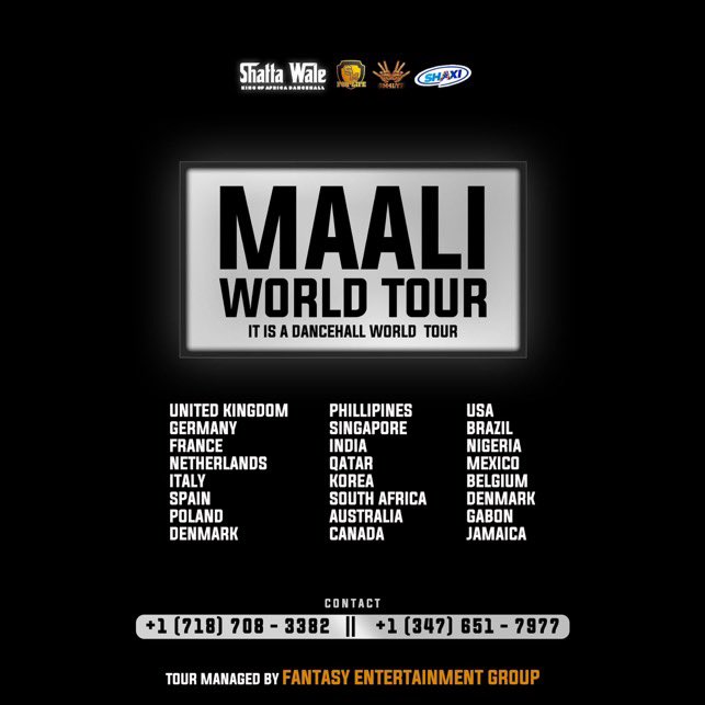 Comment with your Country let meet there … 
#MaaliAlbum For life 🔥🔥🔥🔥🔥