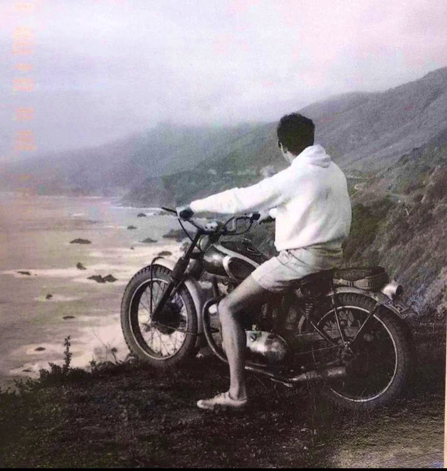 So it was always at night, like a werewolf, that I would take the thing out for an honest run down the coast. I would start in Golden Gate Park, thinking only to run a few long curves to clear my head….but in a matter of minutes I’d be out at the beach with the sound of the