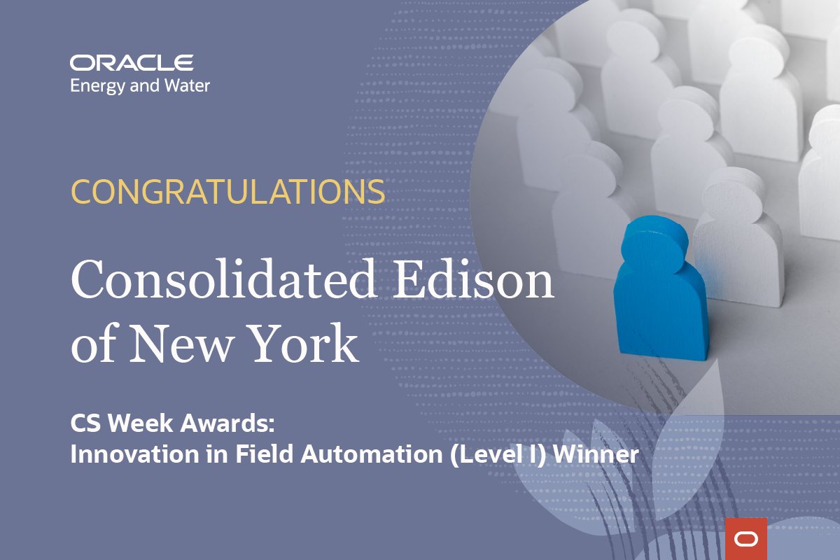 We’re excited to congratulate <a href="/ConEdison/">Con Edison</a> of New York for their win at #CSWeek2023, and their hard work and commitment to delivering the best #service to their #customers. 

Find out more about the Expanding Excellence Awards: social.ora.cl/6013OkR99