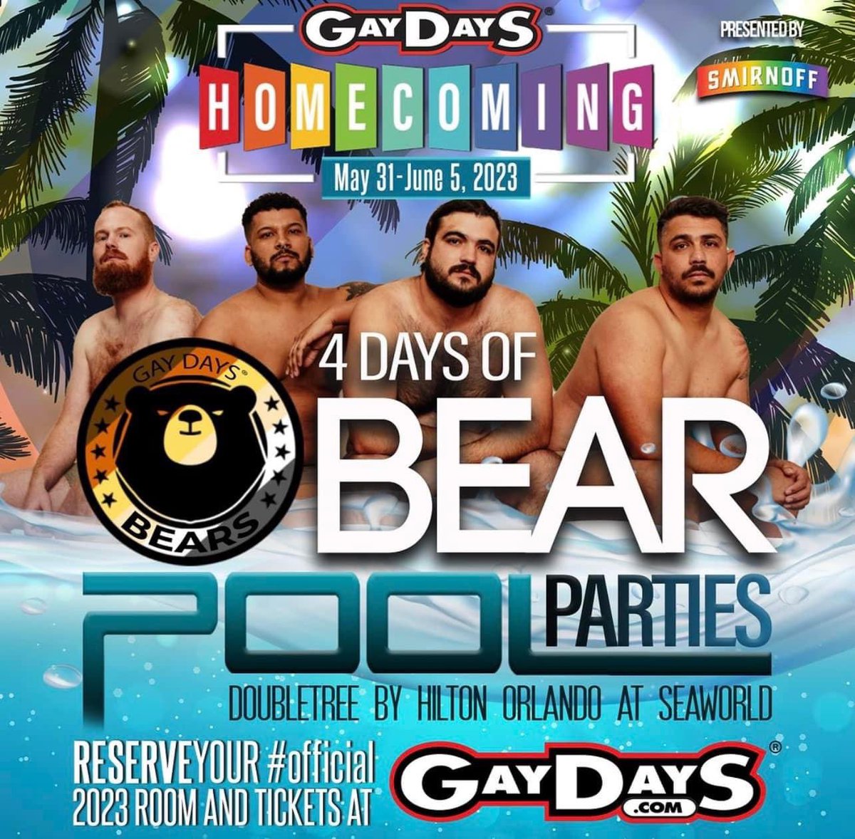 DjAracely's tweet photo. EVERYONE!!! Come &amp; grab ur tickets for GayDays Orlando - Homecoming.  I will be spinning for the children on May 31st-June 5th…. Who’s ready?

https://t.co/gkStez2lby

#officialgaydays #gaydaysorlando #gayorlando #circuitparty #gaypoolparty  #gaydays #circuitmusic #circuitdj https://t.co/NW3E0mkYdf