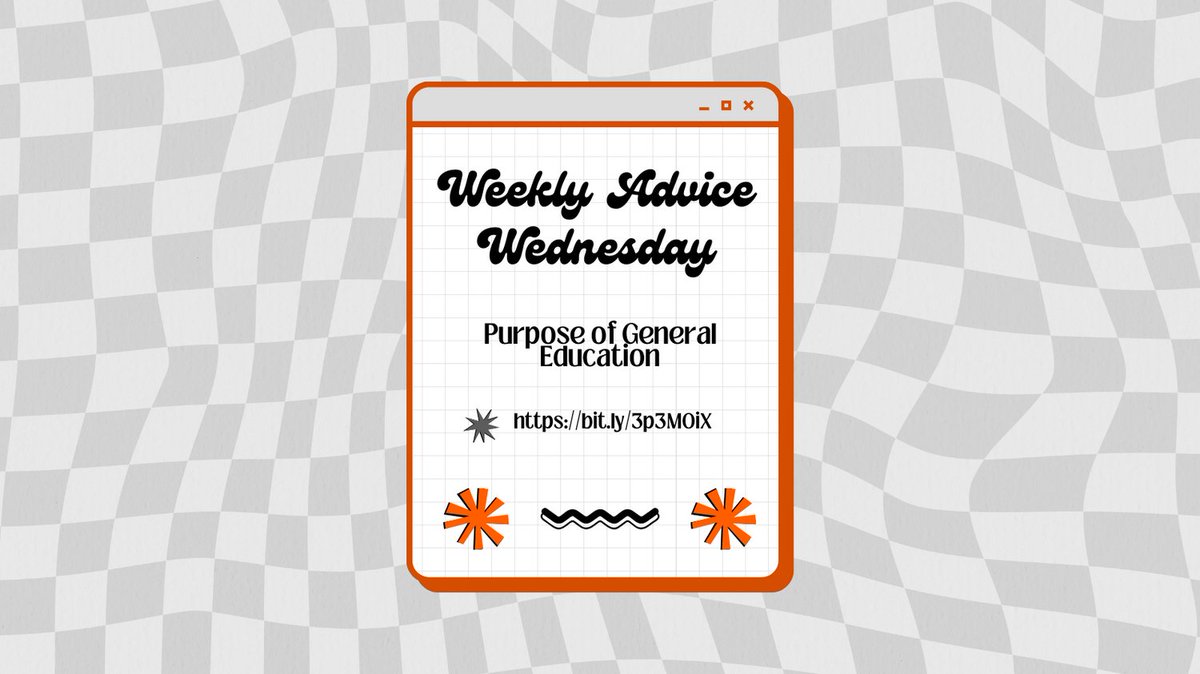 OSUSSS's tweet image. Have you ever wondered about the purpose of general education courses? This article from OSU should help clarify any questions you may have regarding these courses. #weeklyadvicewednesday #okstate #triosss #trioworks