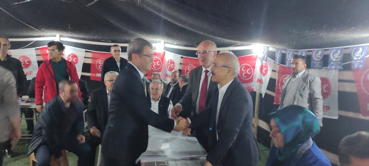 Karaman’da AK Parti ve MHP seçim bürolarını ziyaret ettik.