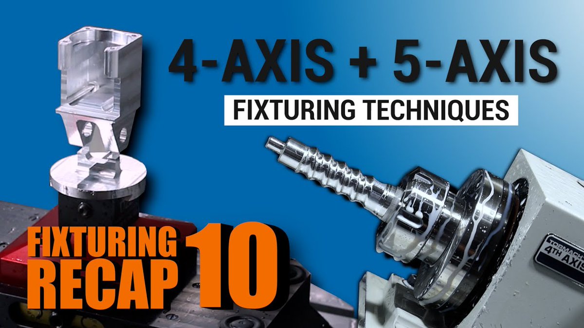 Tormach's tweet image. Be sure to catch the next step in the Fixturing Recap Series from NYC CNC as John Saunders goes over some 4th axis fixturing techniques on the microARC 4 4th axis. 
buff.ly/41NUxQs #microARC #4thAxis #cncmachinist #CNC #garagecnc #garageshop #instamachinist #jobshop