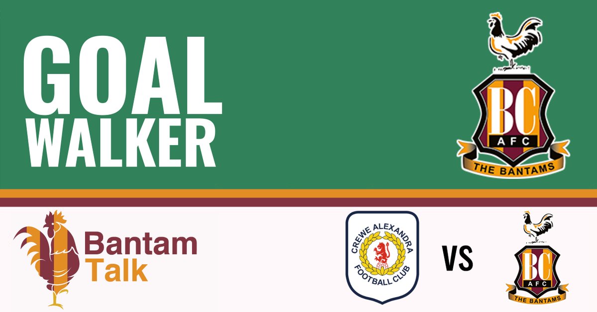 Bantam Talk (@bantamtalk) on Twitter photo GOAL | Bradford City | 55' | WALKER
City are level
2-2
Discuss it on the Match Thread bantamtalk.com/index.php?thre…
#bantams #bantamtalk #bradfordcity #bradford #bcafc <a href="/crewealexfc/">Crewe Alexandra</a> #CreweAlex #EFL GOAL | Bradford City | 55' | WALKER
City are level
2-2
Discuss it on the Match Thread bantamtalk.com/index.php?thre…
#bantams #bantamtalk #bradfordcity #bradford #bcafc <a href="/crewealexfc/">Crewe Alexandra</a> #CreweAlex #EFL