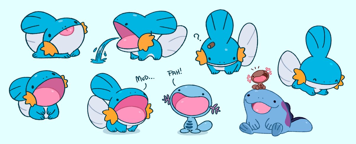 Doodlelot's tweet image. head empty mons