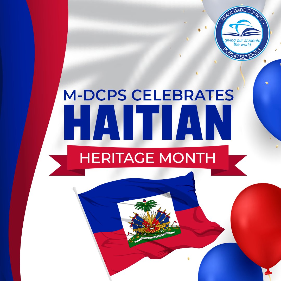 Happy #HaitianHeritageMonth! Let's take the time to recognize the positive impact of Haitian culture and heritage throughout our community.