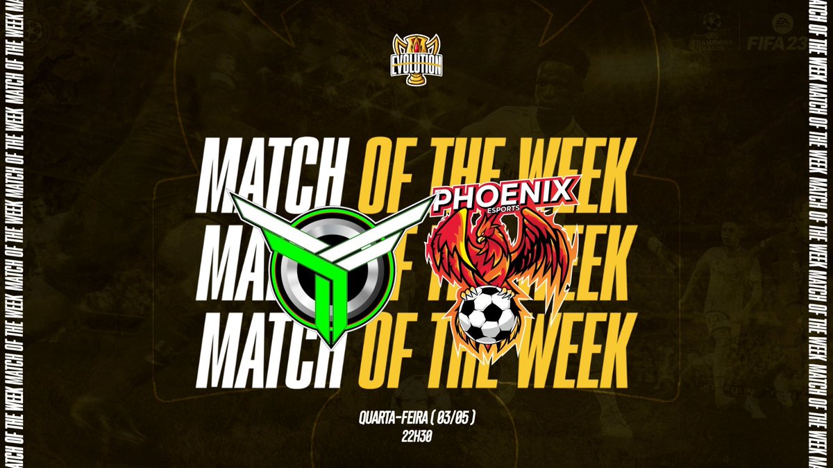 ⚽ "MATCH OF THE WEEK" ⚽
🏆 1.ª Liga 🏆

Este semana teremos um grandioso conforto perante duas excelentes equipas, para iniciar bem a competição.

🗞 1.ª Jornada 🗞 

⏰️ 22H30 ⏰️
🎮 Hoje ( 03/05 ) 🎮
<a href="/TxTgamingTxT/">TxT Gaming</a> X <a href="/PHOENIX21061713/">PHOENIX ESPORTS</a> 

<a href="/ProPortugues/">ProPortuguês</a>